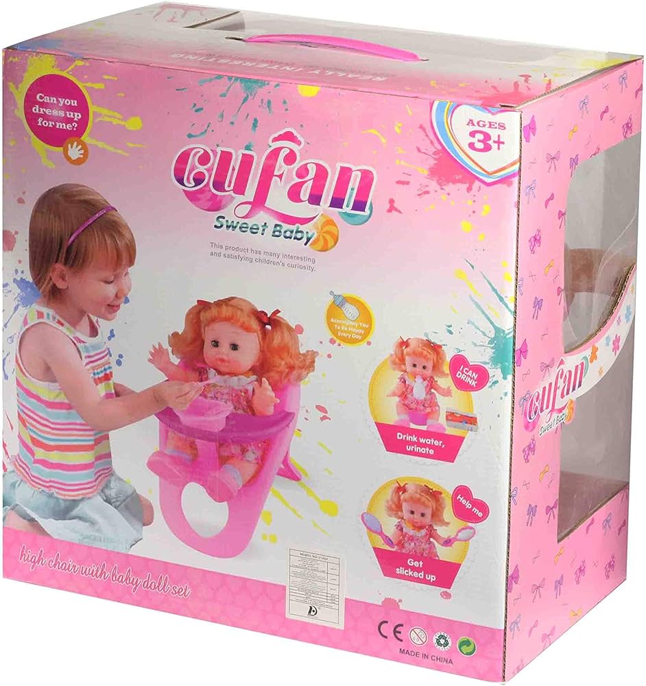 Baby Doll with Feeding Chair