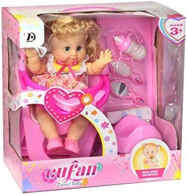 Baby Doll with Feeding Chair